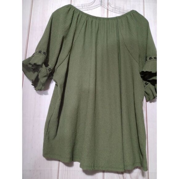 Adrienne‎ Vittadine Blouse Ladies 3x - Picture 2 of 6